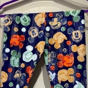 Lularoe Disney Mickey Mouse OS leggings NWOT
